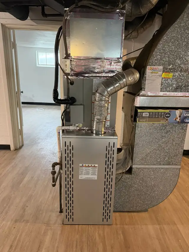 Furnace and new ductwork
